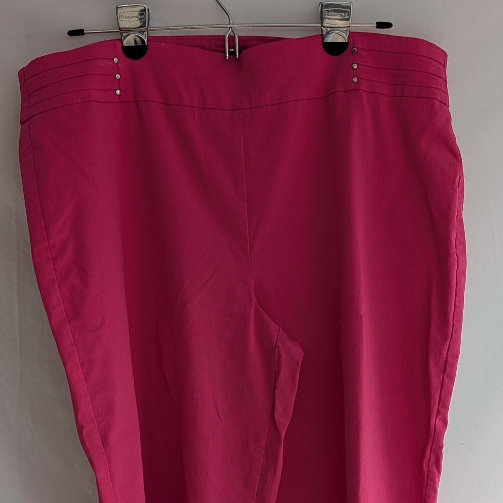 JM Collection Women's Capri Pants Pink Size 16 $17.00